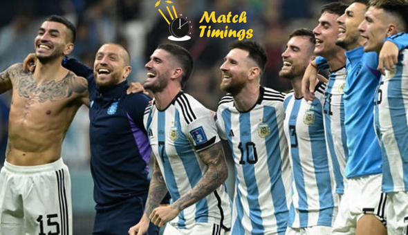 Argentina vs Croatia at the 2022 World Cup