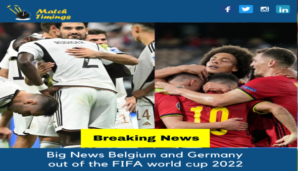 Germany and Belgium were eliminated following a tumultuous matchday