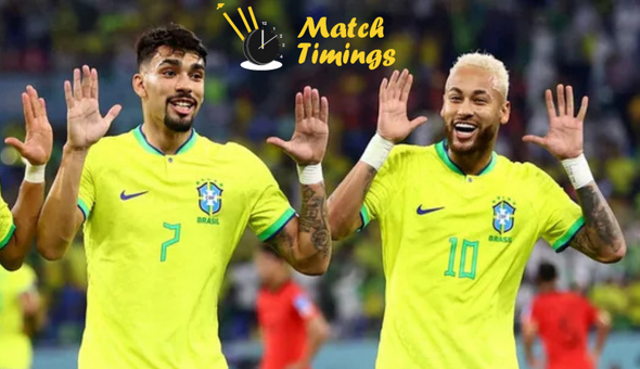 Brazil defeats South Korea in the FIFA World Cup 2022